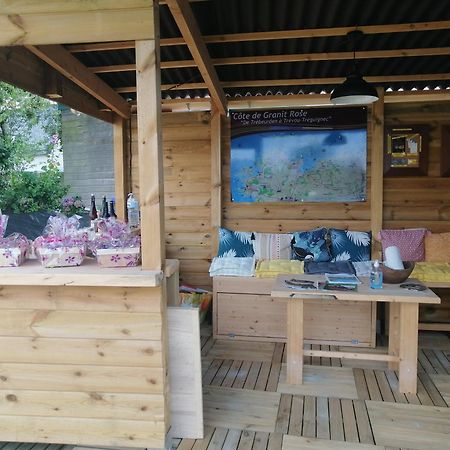 Gite Merlin Spa Privatif Et Sauna Trelevern Екстер'єр фото